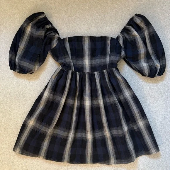 Dollskill Delia’s Moonlight Aura Puff Sleeve Babydoll Mini Dress - Picture 2 of 11